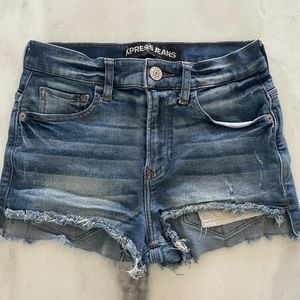 Express Denim Shorts